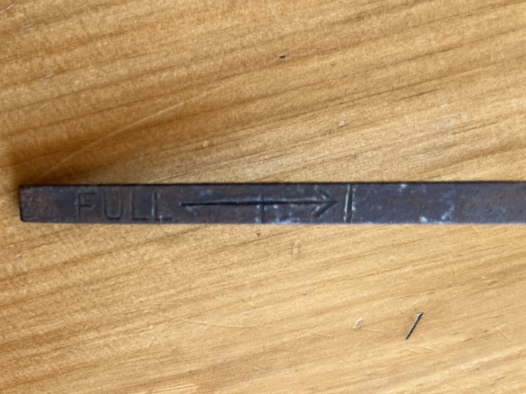 Original Austin A30 dipstick. 15 inches long. £8 ovno. Can post.