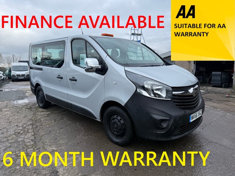 image for 2016 Vauxhall Vivaro 2900 1.6CDTI 95PS ecoFLEX H1 Combi 9 Seat MPV Diesel Manual