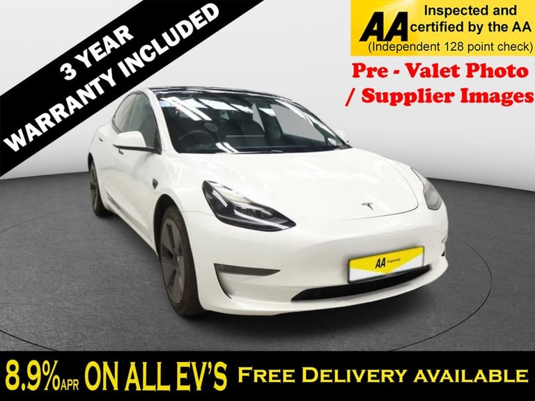 2021 Tesla Model 3 Long Range AWD 4dr Auto SALOON ELECTRIC Automatic
