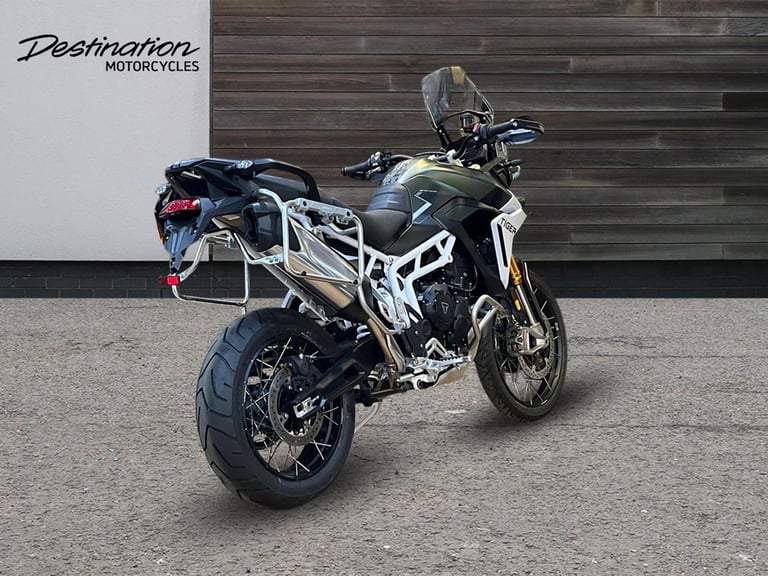 2025 Triumph Tiger 900 RALLY PRO PREMIUM TWIN COLOUR Petrol black 6 Speed