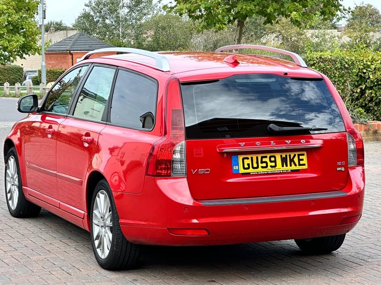 2009 Volvo V50 1.6D DRIVe SE Lux Euro 4 (s/s) 5dr ESTATE Diesel Manual