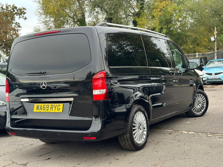 2019 Mercedes-Benz Vito 2.1 116 Diesel Auto PCO Ready 9 Seats CDI Double Cab 5dr ULEZ Free MPV Di...