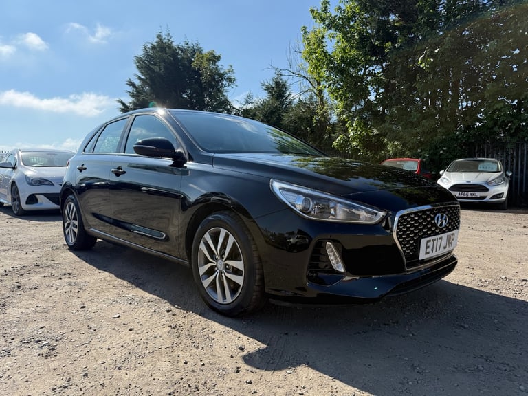 HYUNDAI I30 2017 BLACK PETROL