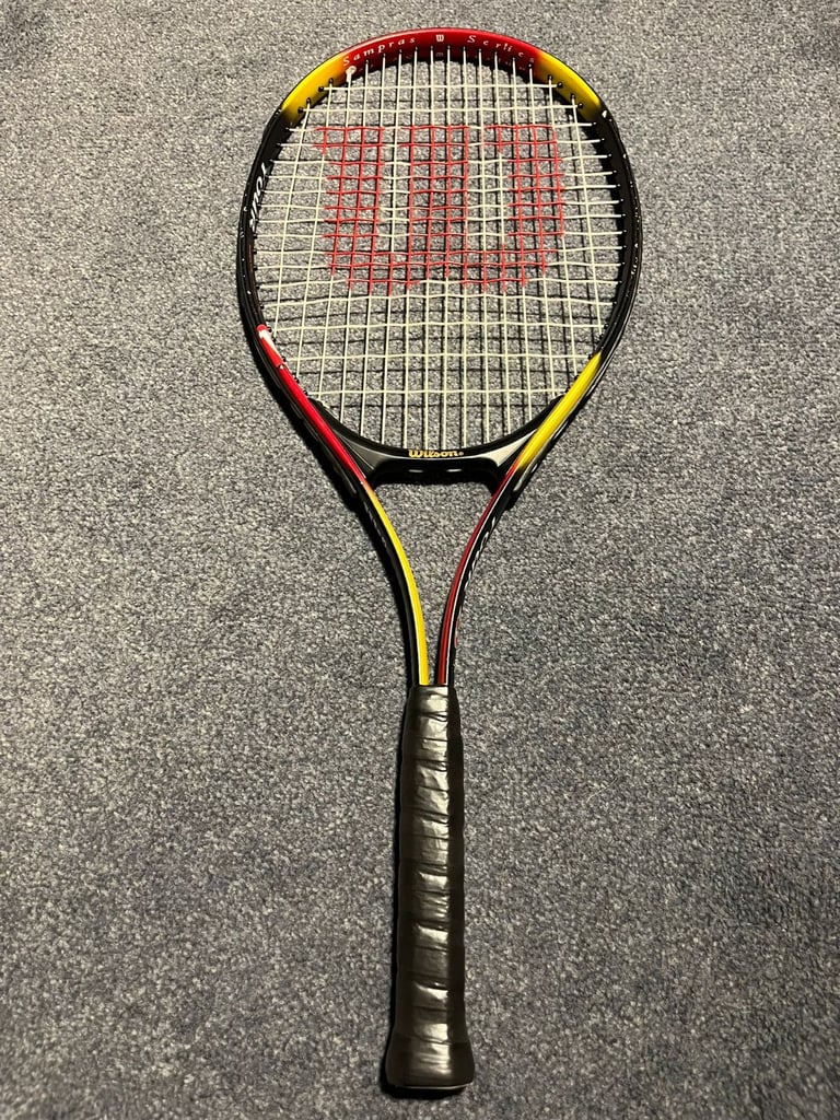image for Wilson Sampras Tour 25 Tennis Racket – No Cover
