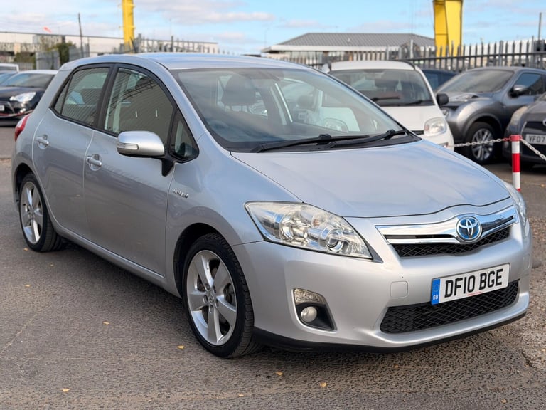 2010 Toyota Auris 1.8 VVT-h T Spirit CVT Euro 5 (s/s) 5dr HATCHBACK Petrol/Electric Hybrid Automatic
