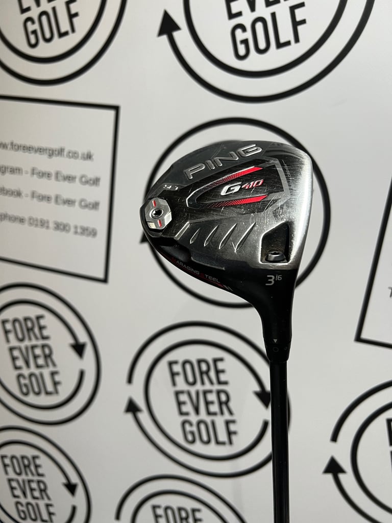 image for PING G410 SFT 3 WOOD / 16 Deg / RH / 65g Stiff Flex / GOOD USED