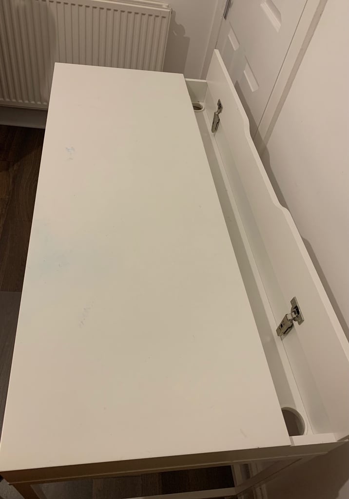 White Ikea Office desk