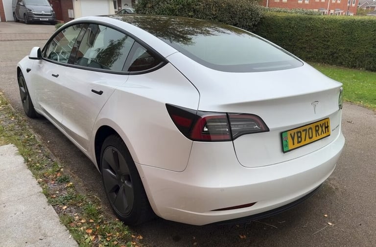 2020 70 TESLA MODEL 3 LONG RANGE AWD ELECTRIC AUTOMATIC WHITE SELF DRIVING
