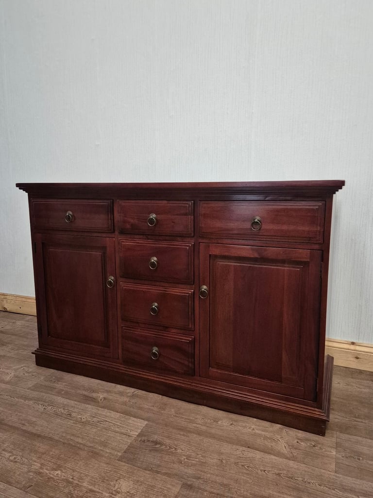 Wooden Sideboard Cupboard Cabinet Buffet Storage 