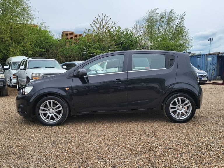 2013 CHEVROLET AVEO 1.4 LTZ ECO 5 DOOR 5 SPEED MANUAL BLACK ULEZ COMPLIANT