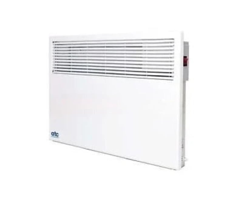 Electric plug-in radiator panel heater