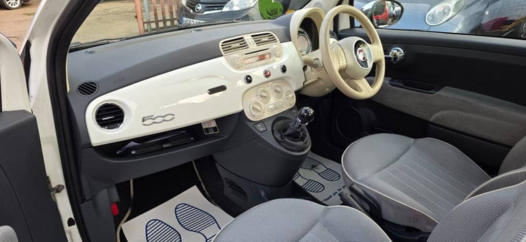 2010 Fiat 500 1.2 Lounge 3dr [Start Stop] HATCHBACK Petrol Manual