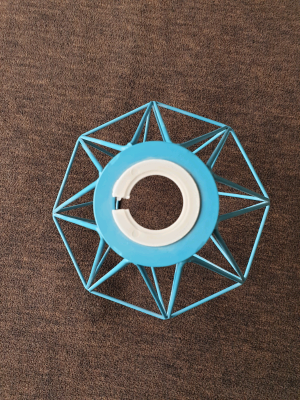 Vintage wire lampshade