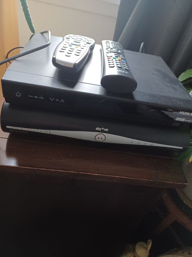 image for Sky hd+box,humax freeveiw box