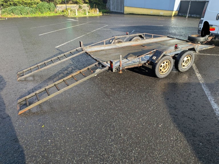 Car transporter trailer (race, track, vintage)