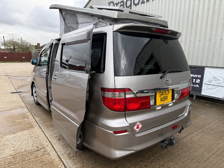 2003 (53)reg Toyota Alphard 2.4 Automatic Camper Van 4 Berth PRO Conversion
