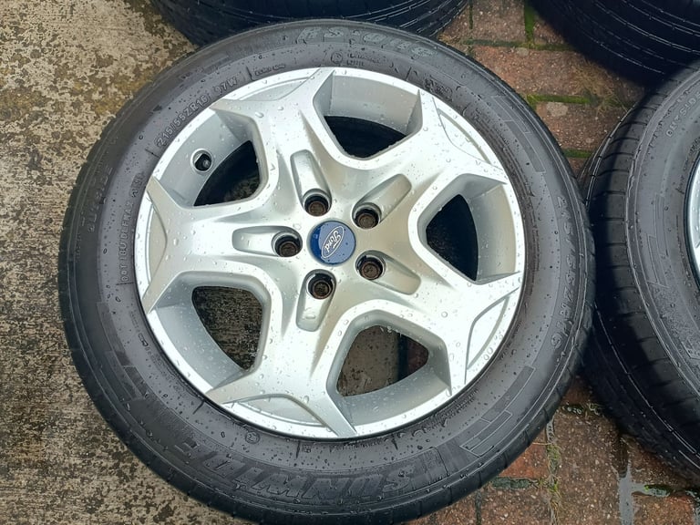 16" FORD WHEELS & GOOD TYRES FOCUS MONDEO C MAX CONNECT NOT ALLOYS