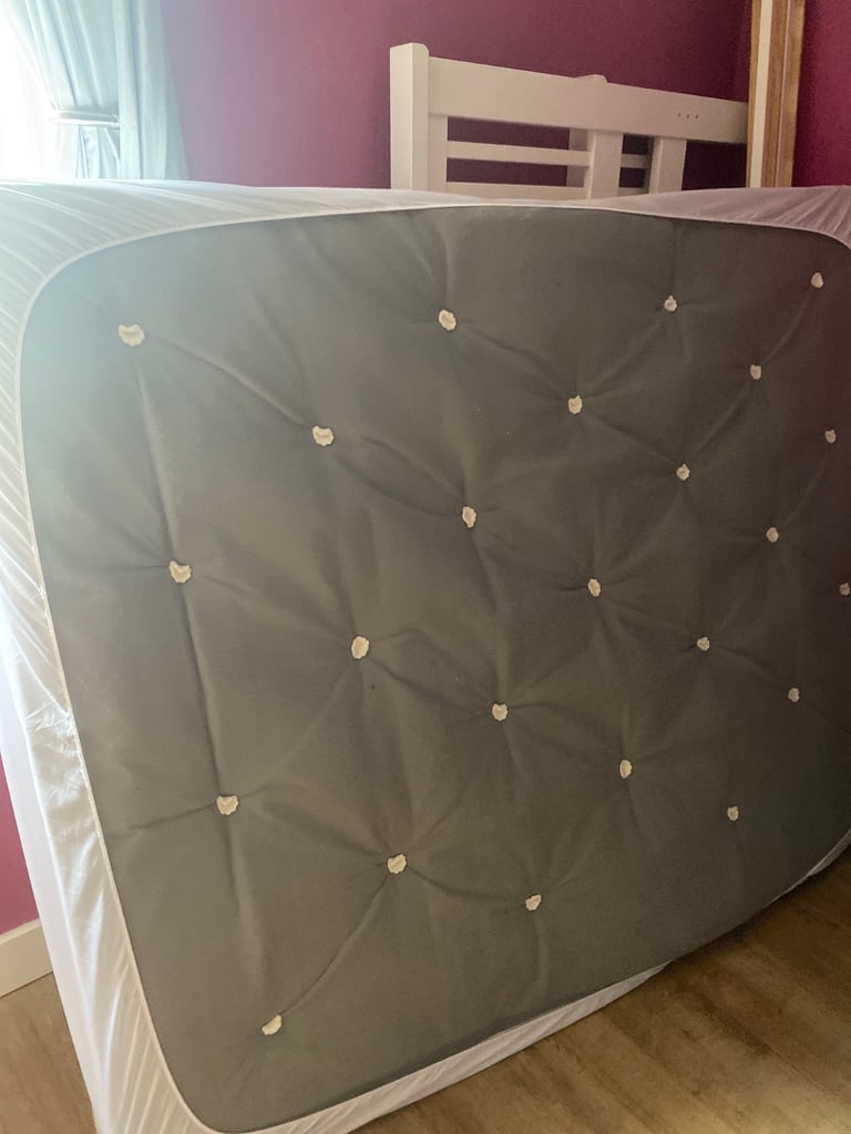 image for King size bed and mattress 