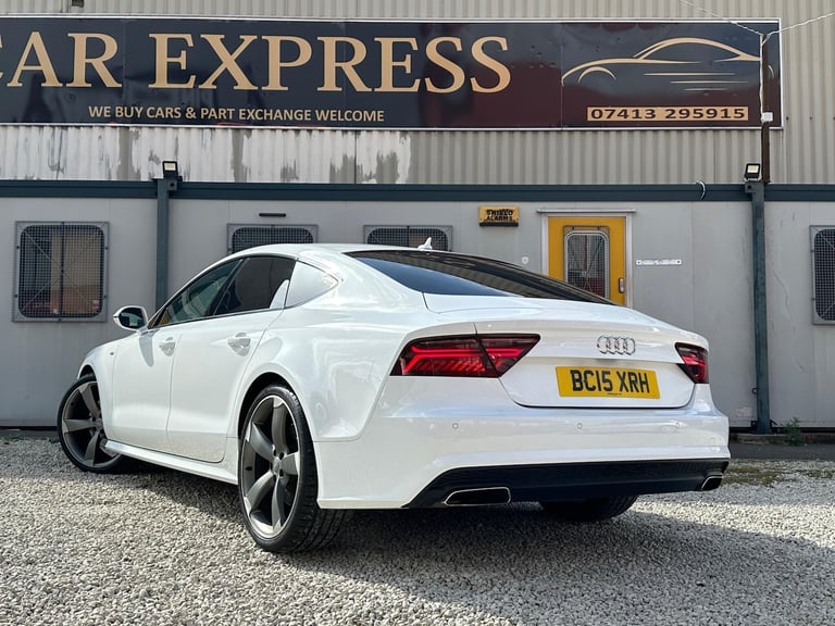 2015 Audi A7 3.0 TDI V6 Black Edition Sportback S Tronic quattro Euro 6 (s/s) 5dr HATCHBACK Diese...