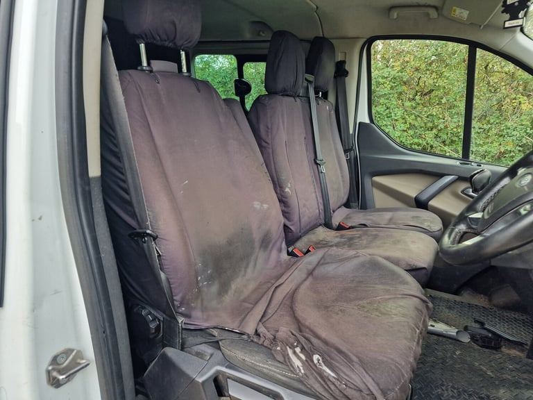 2016 Ford Transit Custom 6 Seat Panel Van  Low 125k Miles  Spares Repairs