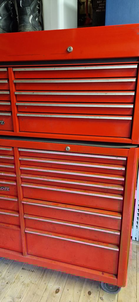 Snap On Toolbox Roll Cab 40 inch tool chest top box