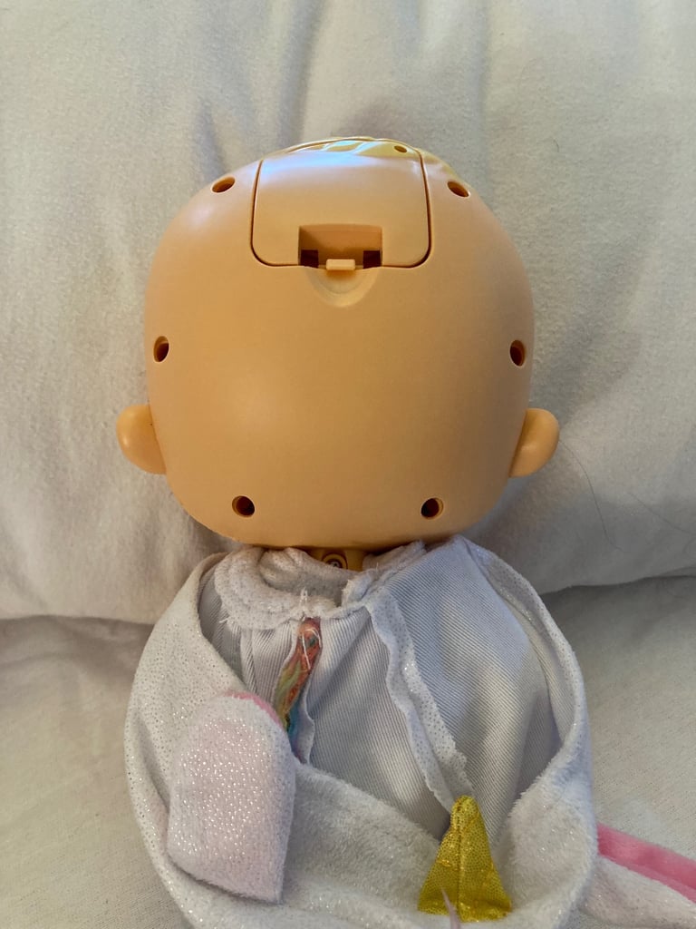 Cry baby doll who cries when you take her dummy out