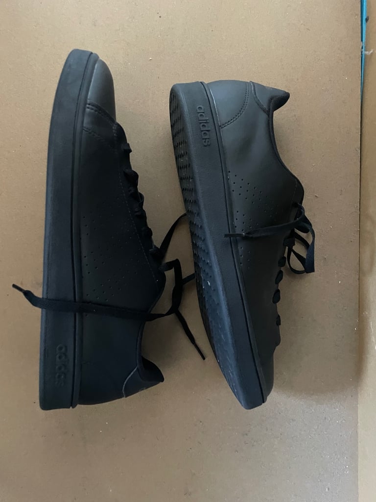 image for Adidas Advantage Base Mens Trainers GW9284 Black Court Sports Trainers Size 11