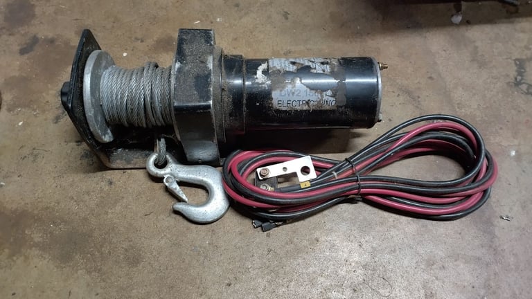 trailer 4x4 boat winch dw2 1500lb 12v transporter recovery