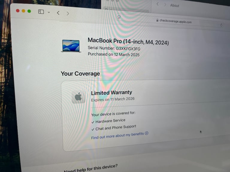 Apple MacBook Pro M4 14'' 16GB Ram 500GB SSD Adobe 2024 Logic Pro 11