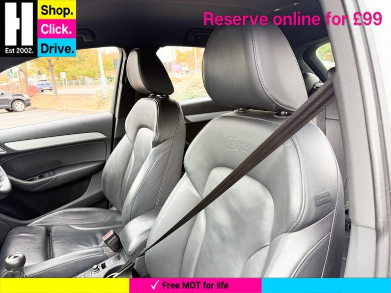 2012 Audi Q3 2.0 TFSI S line SUV 5dr Petrol Manual quattro Euro 5 (s/s) (170 ps) ESTATE Petrol Ma...