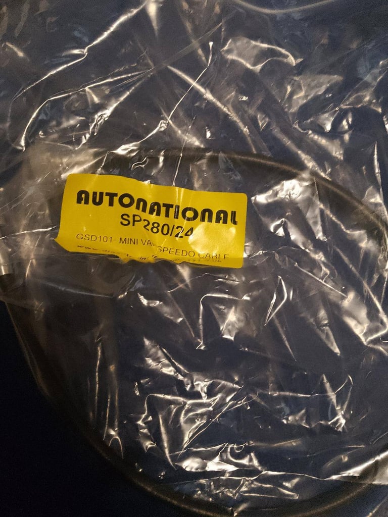 CLASSIC MINI VAN OR CAR SPEEDO CABLE GSD101 FOR CENTRE SPEEDO