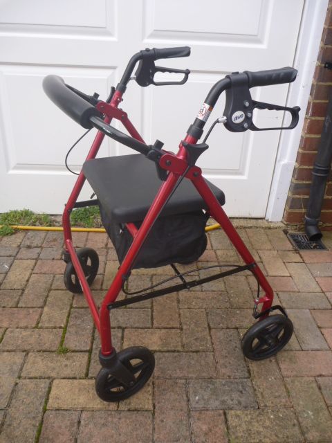 image for 4 Wheel Rollator / Mobility Walker