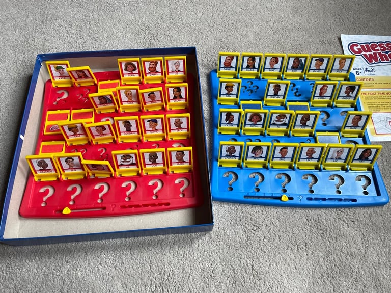 As new Hasbro Guess Who kids hame