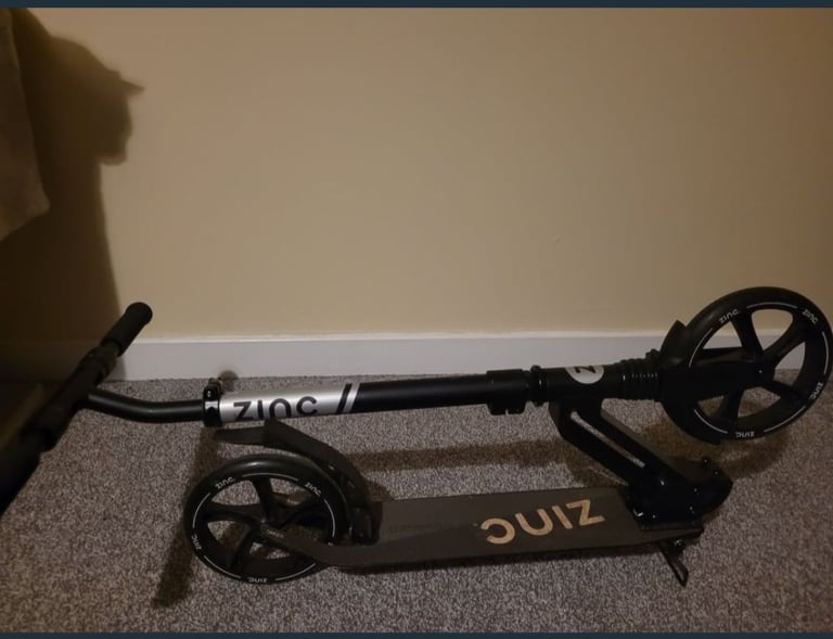 Foldable large wheel scooter