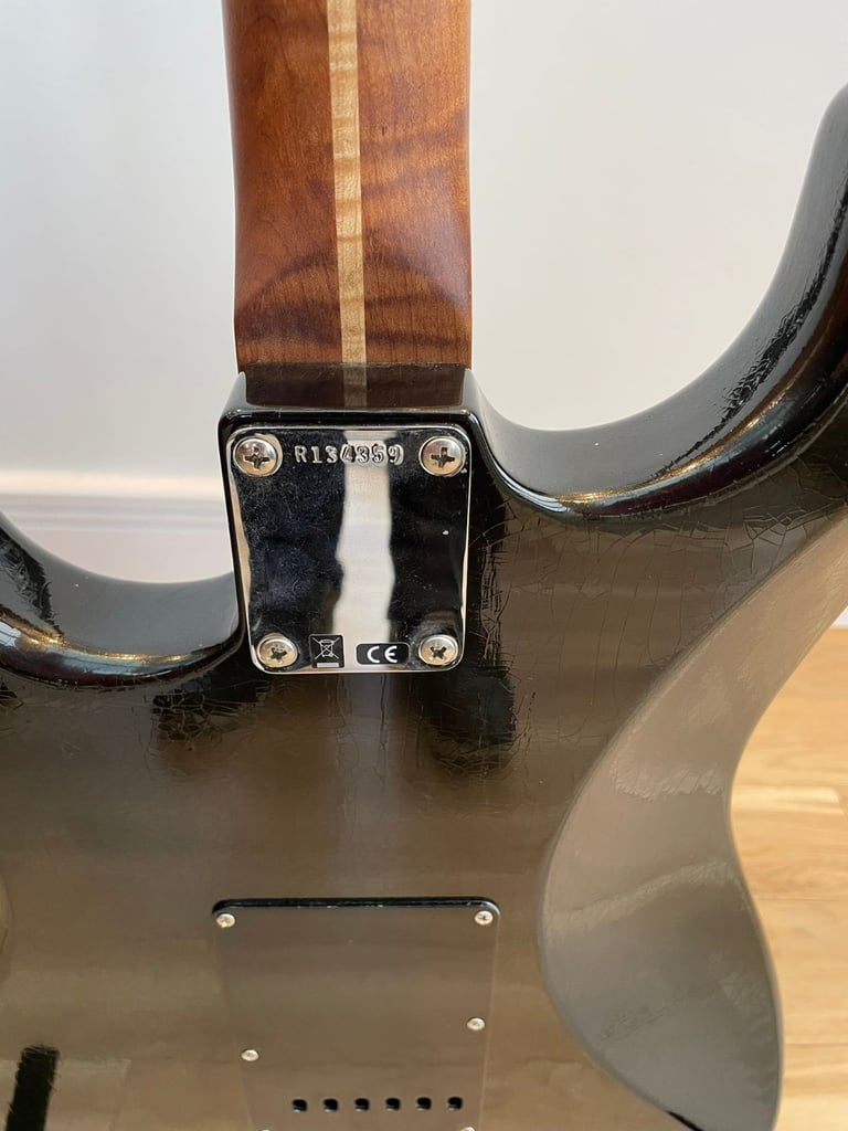 Fender Custom Shop 55 Stratocaster Texas Tea Roasted Flame Neck