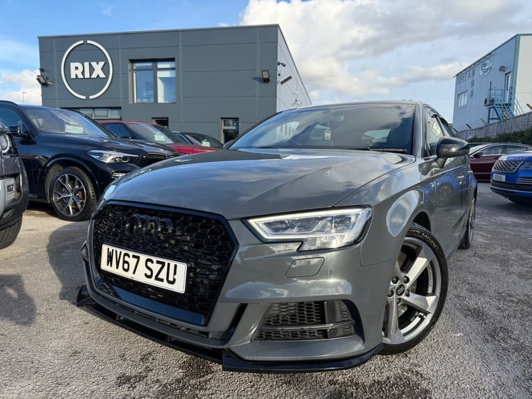 2017 Audi S3 2.0 TFSI Black Edition Sportback 5dr Petrol S Tronic quattro Euro 6-FINISHE Hatchbac...