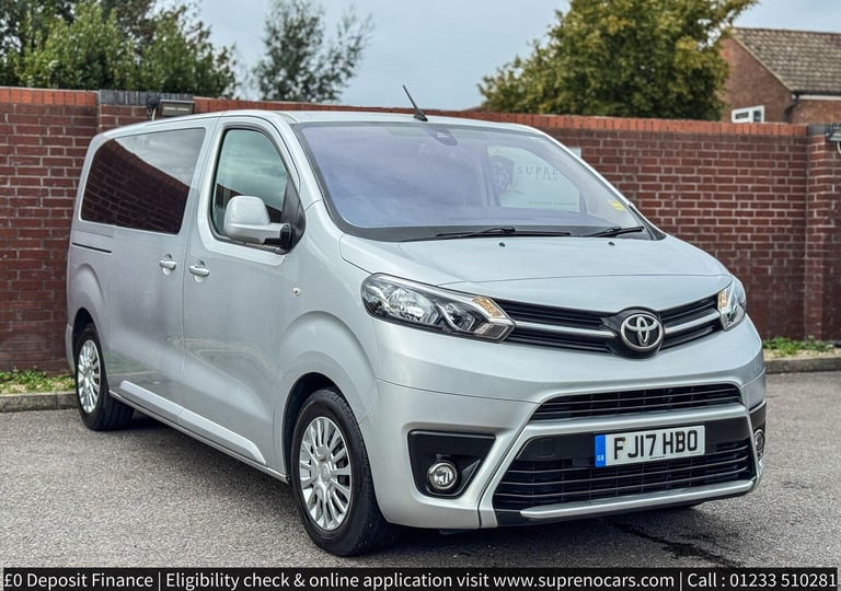 2017 Toyota PROACE CITY Verso 1.6D Shuttle Medium MPV MWB Euro 6 (s/s) 5dr (9 Seat) MPV Diesel Ma...