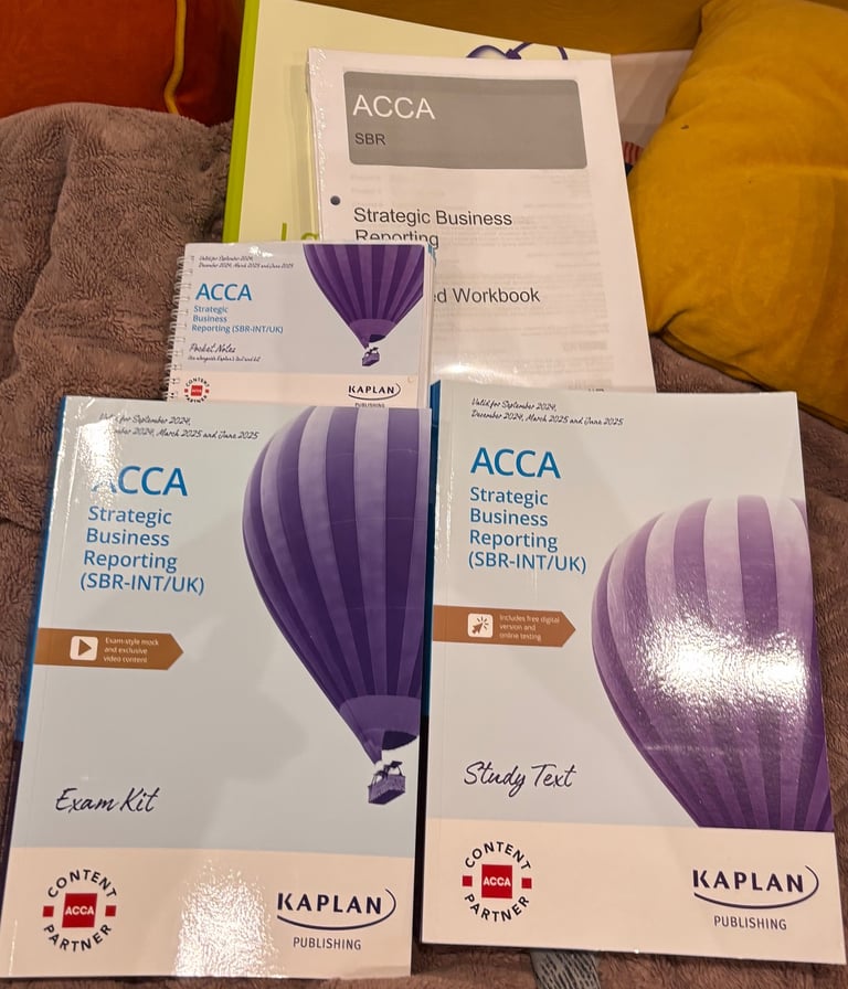 ACCA strategic business reporting kit