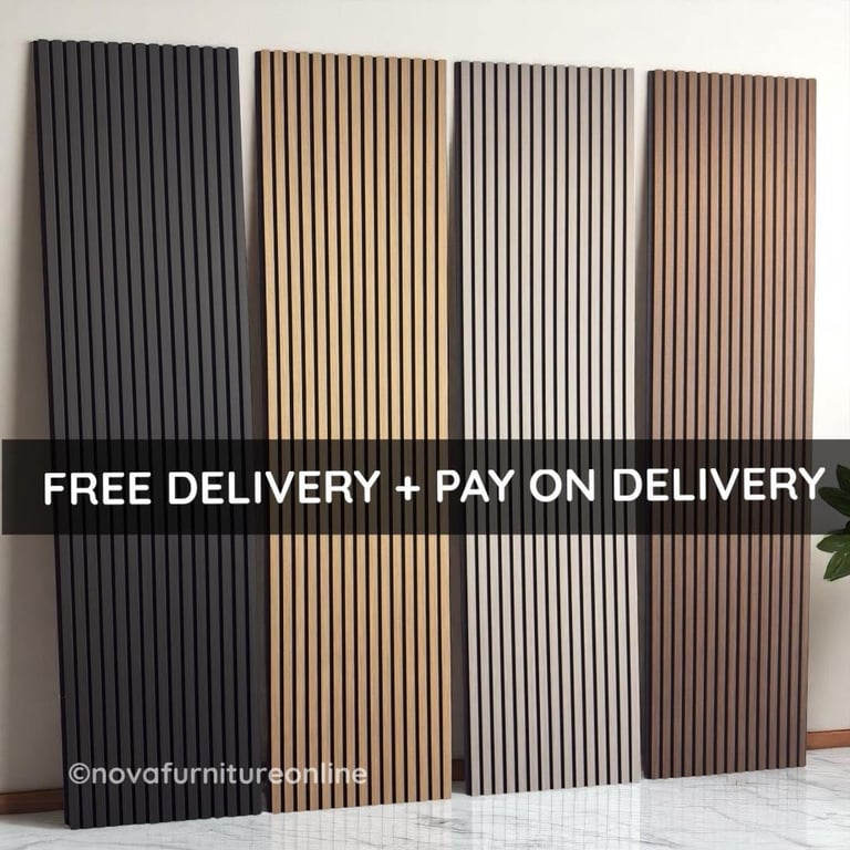 image for Luxury acoustic slat wall panels 