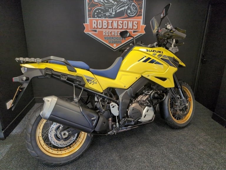 2021 21 Suzuki DL1050 XT One owner machine in the clasic Suzuki off road colo...