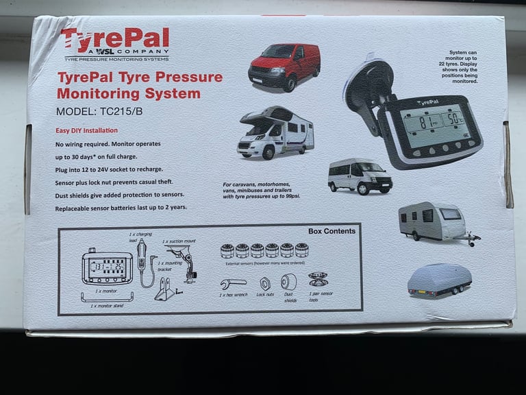 image for Tyrepal TC215 Tyre Pressure monitoring System