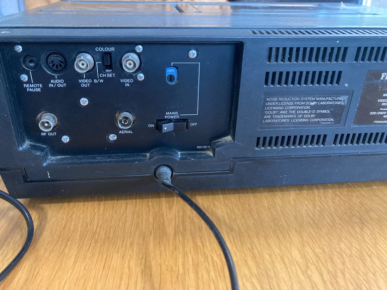 Ferguson Videostar 3v/30 video cassette recorder