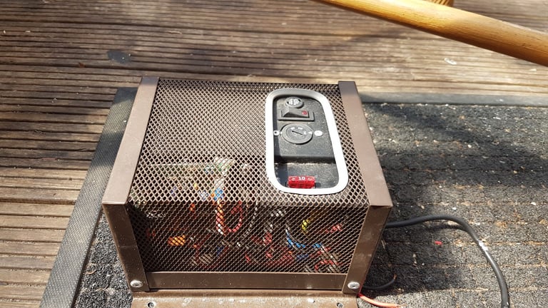 ZIG and other caravan, camper or boat battery distribution units 240v/12v and battery chargers.