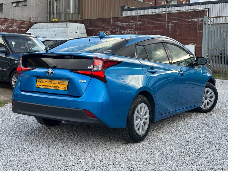 2019 TOYOTA PRIUS 1.8L Petrol Hybrid Electric Euro 6 Automatic 5 Seater 5 Doors