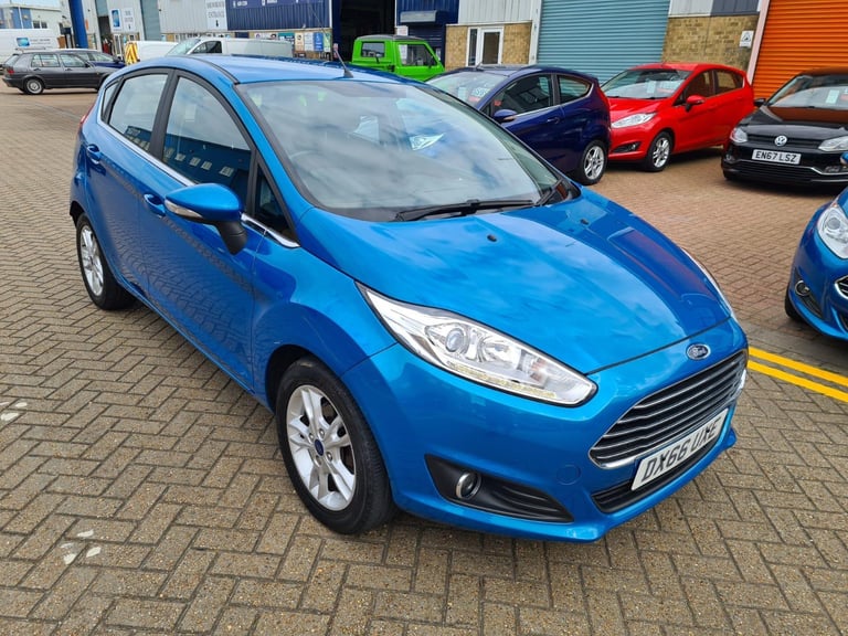 2016/66 Ford Fiesta 1.0T 100ps EcoBoost s/s Zetec, ONLY 47,276 MILES, FSH
