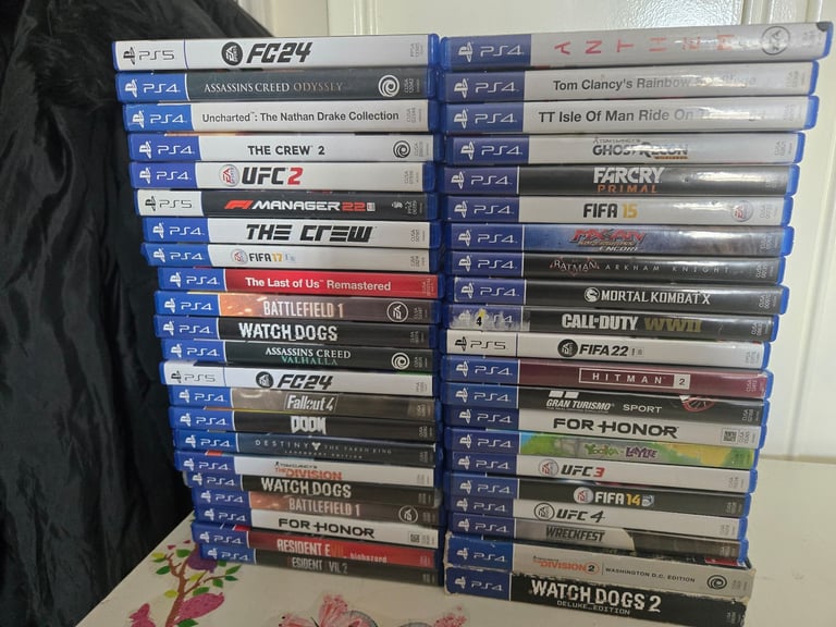 image for **For Sale** 43 ps4 & ps5 games 