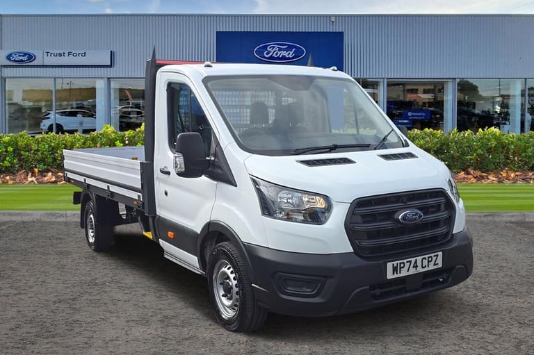 image for 2024 Ford Transit 350 Leader L3 LWB Single Cab Dropside RWD 2.0 EcoBlue 130ps, FORD ECO DRIVE Dro...