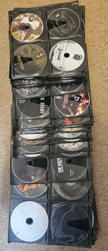 image for 205 Metal music cds job lot. Heavy gore metal music collection 