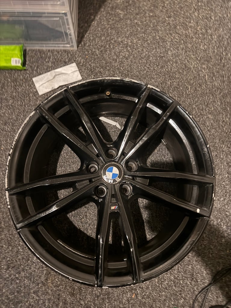image for 19” bmw 3 or 4 series G20,G21,G22,G23 Msport black alloy 8.5J 791M