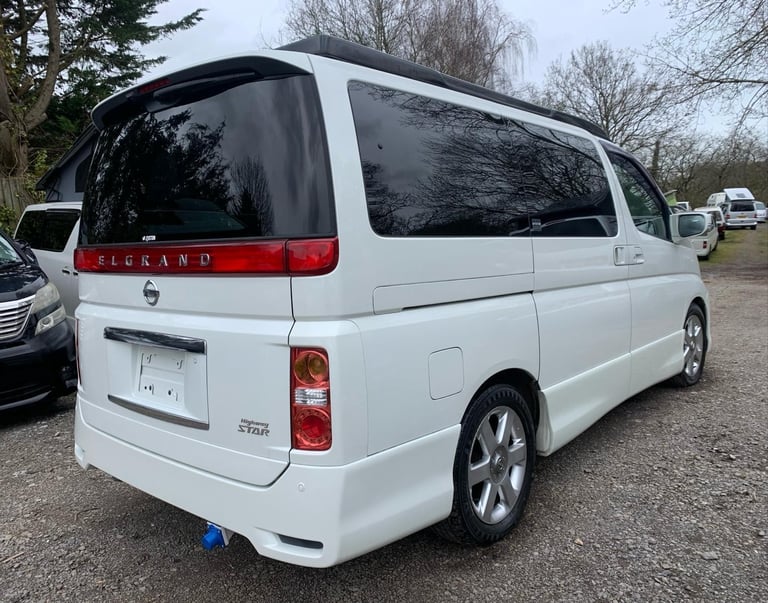 Nissan Elgrand RIDER POP TOP 4 Berth New Full Camper Conversion